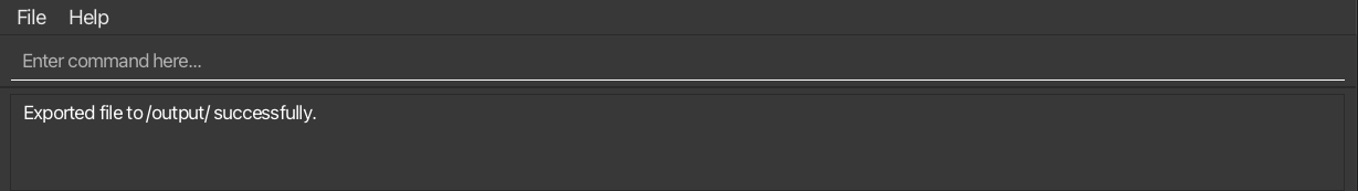 Export File